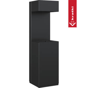 Kratki Gasfeuerstelle Outdoor AQF2 47,1x39,5 10 kW Propan-Butan Sierra Gehäuse Satz