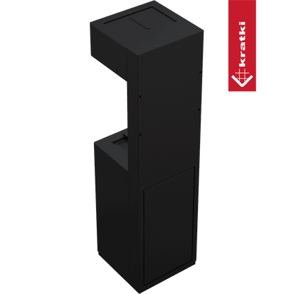 Kratki Gasfeuerstelle Outdoor AQF2 47,1x39,5 10 kW Propan-Butan Sierra Gehäuse Satz