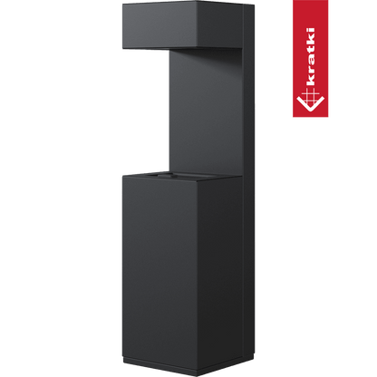 Kratki Gasfeuerstelle Outdoor AQF2 47,1x39,5 13 kW Propan-Butan Sierra Gehäuse Satz