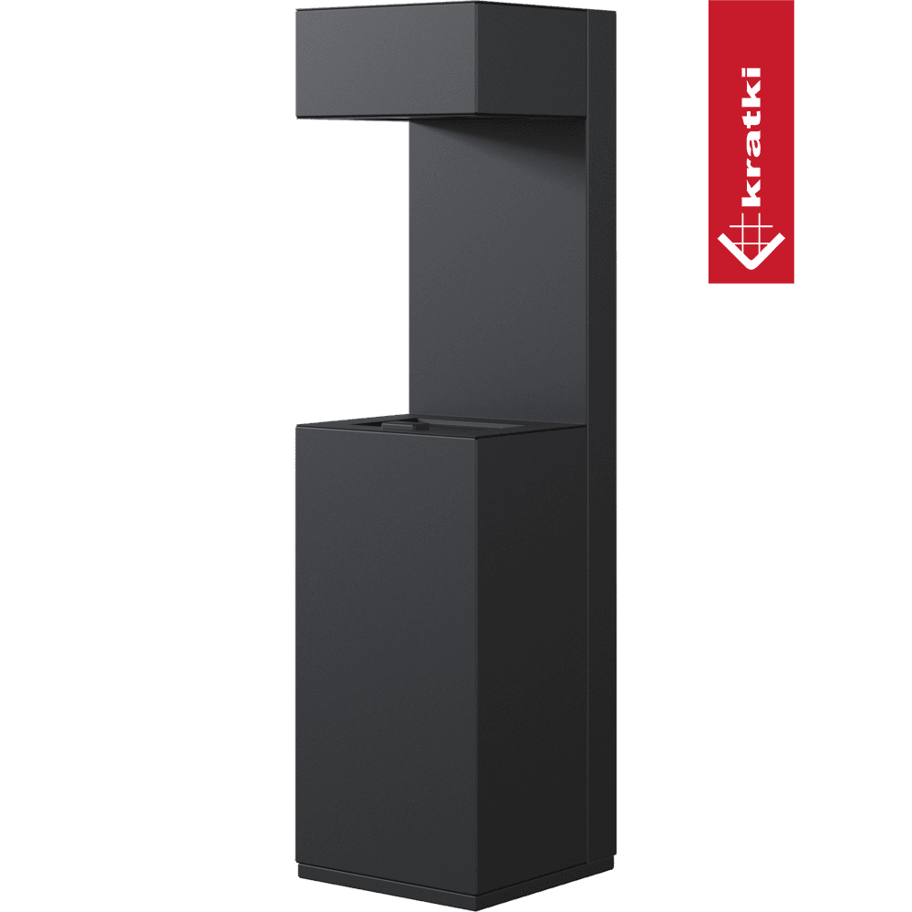 Kratki Gasfeuerstelle Outdoor AQF2 47,1x39,5 10 kW Propan Sierra Gehäuse Satz
