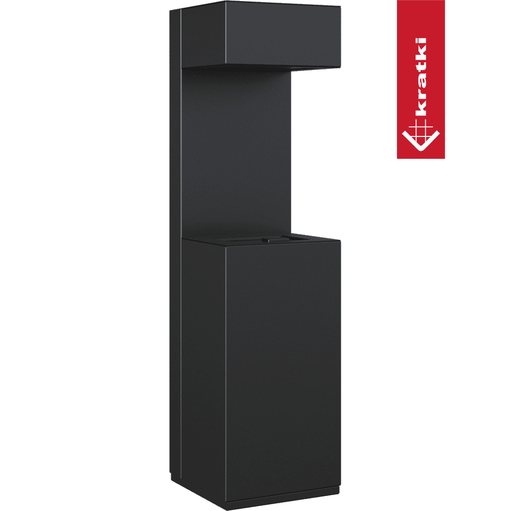 Kratki Gasfeuerstelle Outdoor AQF2 47,1x39,5 11,5 kW Propan Sierra Gehäuse Satz
