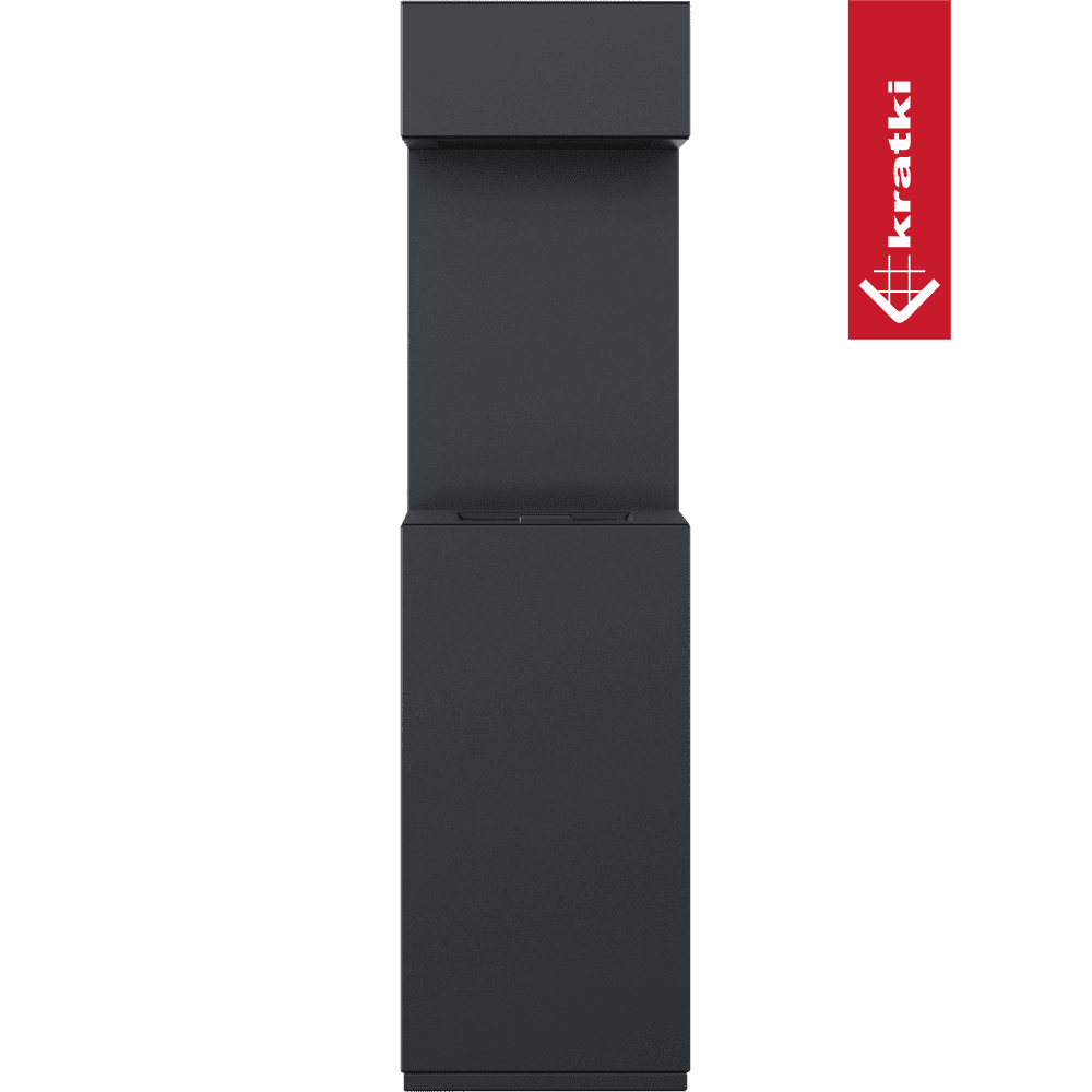 Kratki Gasfeuerstelle Outdoor AQF2 47,1x39,5 11,5 kW Propan Sierra Gehäuse Satz