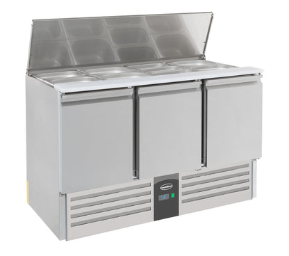 CombiSteel GEKÜHLTE SALADATTE 3 TÜREN