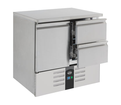 CombiSteel KÜHLTISCH 1 TÜR/2 LADEN