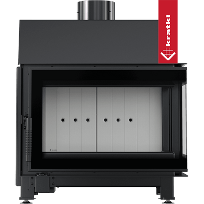 Kratki Rechter Stahl-Luftkamin KRATKI SIMPLE 6 kW 150