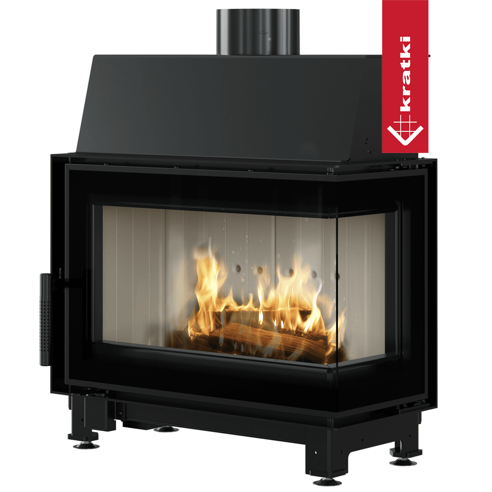 Kratki Rechter Stahl-Luftkamin KRATKI SIMPLE 6 kW 150