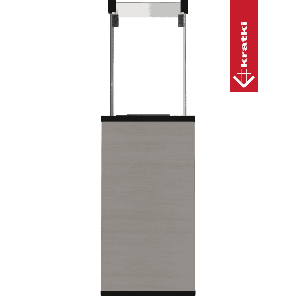 Kratki Terrassenheizer Patio Mini Quarzsinter Naturali Chiara manuelle Steuerung 8,2kW