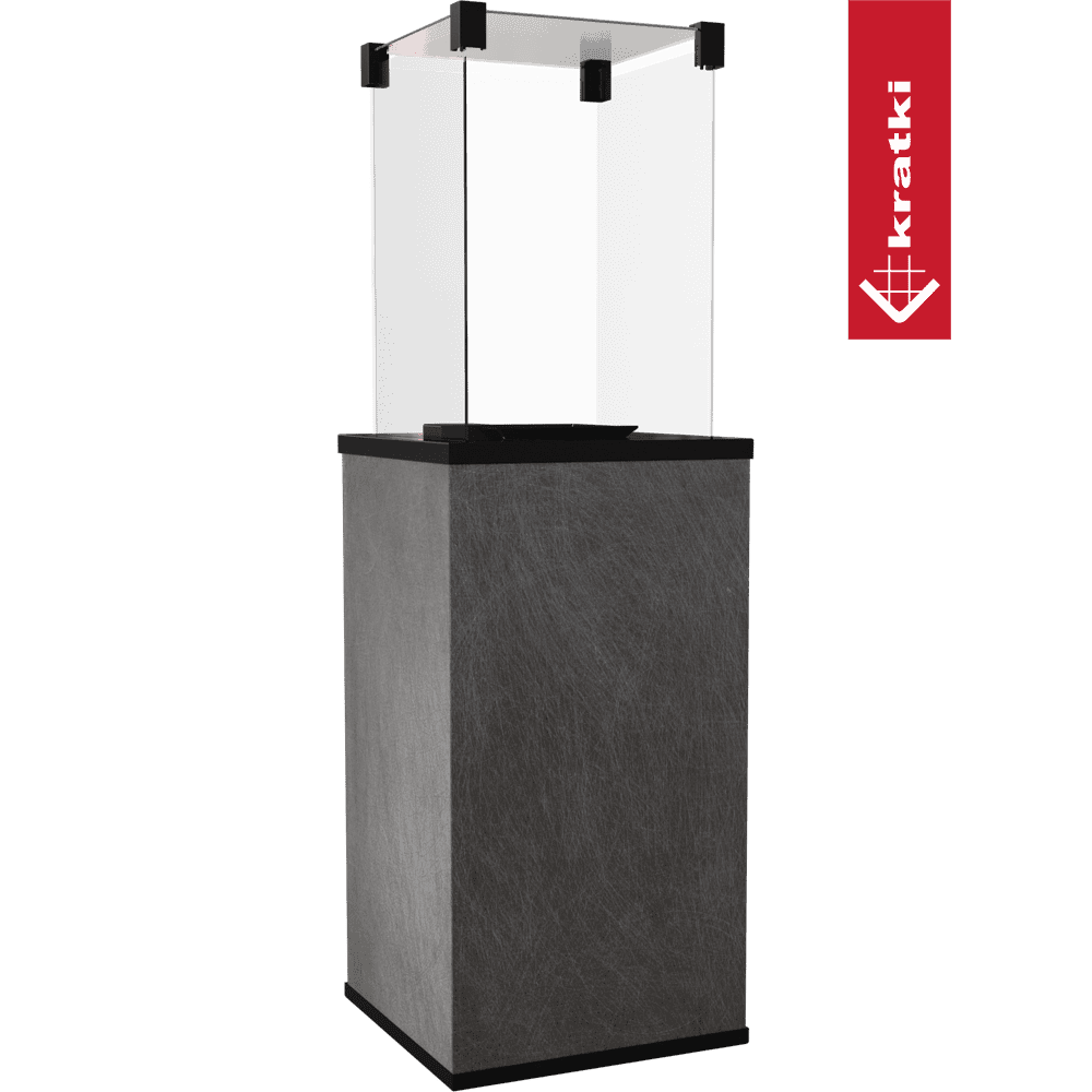 Kratki Terrassenheizer Patio Quarzsinter Seta Liquorice manuelle Steuerung 8,2kW