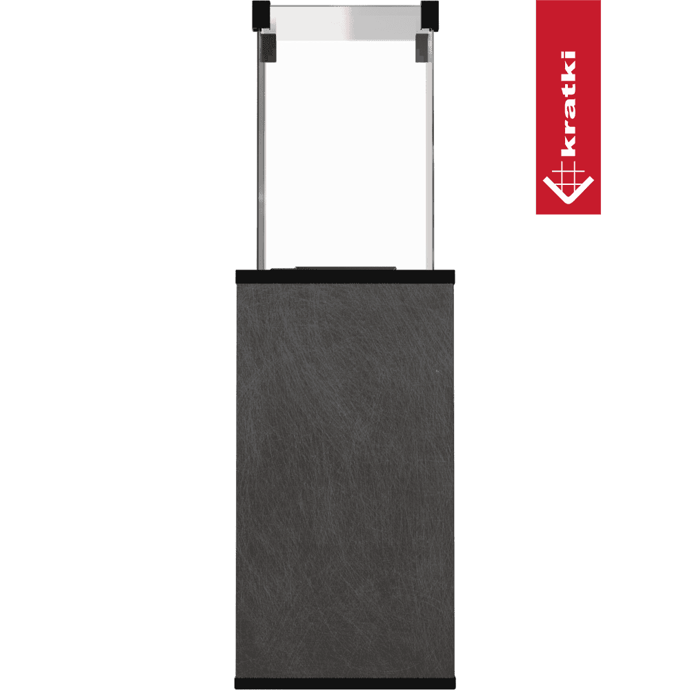 Kratki Terrassenheizer Patio Quarzsinter Seta Liquorice manuelle Steuerung 8,2kW