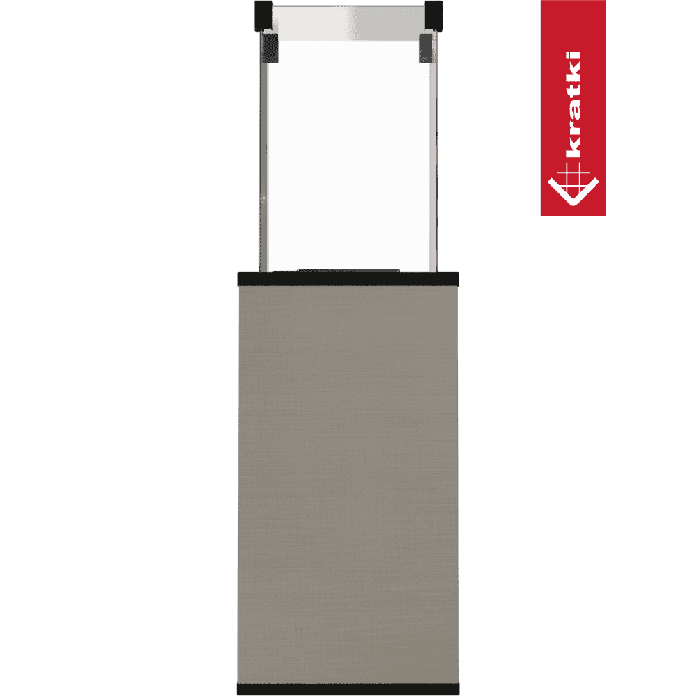 Kratki Terrassenheizer Patio Mini Quarzsinter Filo Oro automatische Steuerung 8,2kW