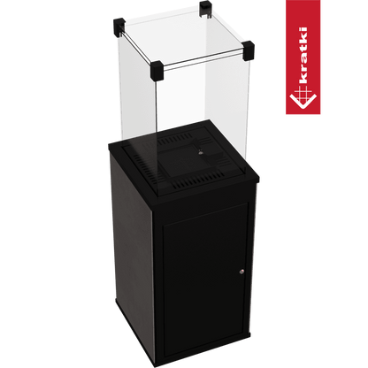 Kratki Terrassenheizer Patio Mini Quarzsinter Cal Antra automatische Steuerung 8,2kW