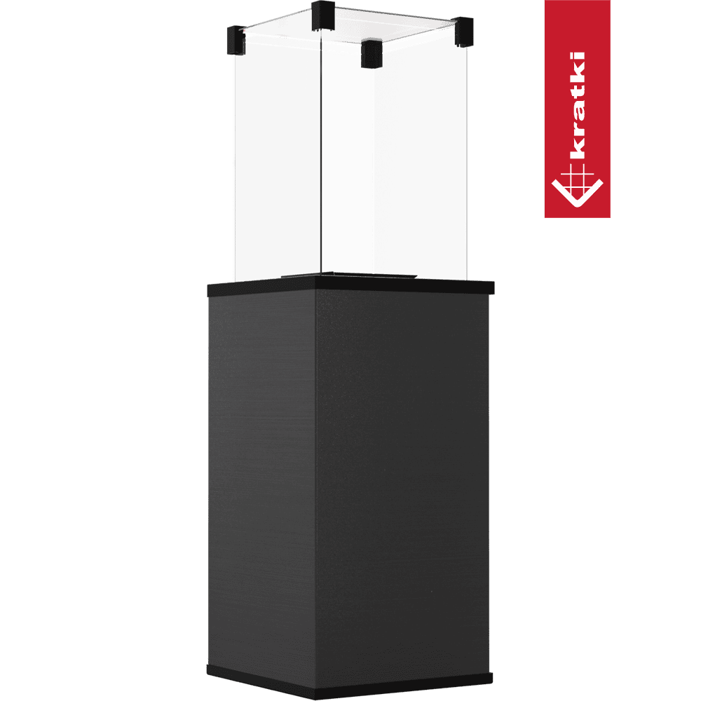 Kratki Terrassenheizer Patio Mini Quarzsinter Filo Pece manuelle Steuerung 8,2kW