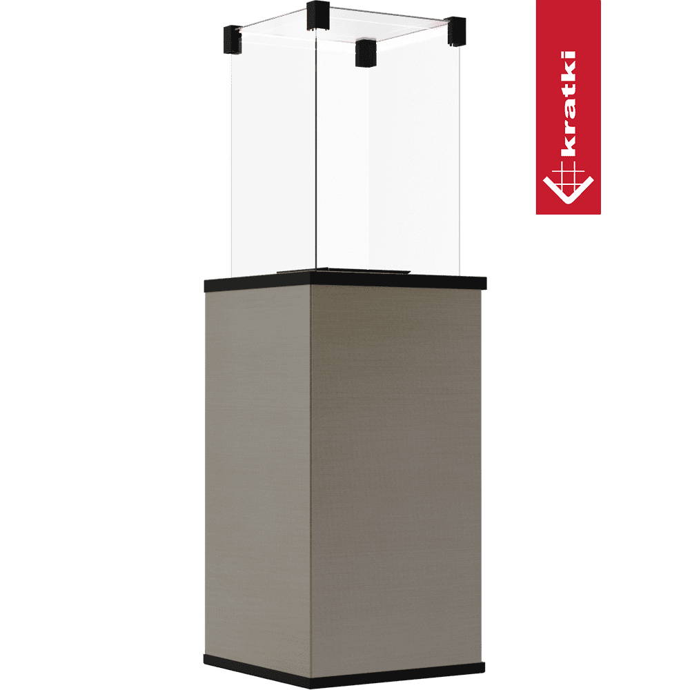 Kratki Terrassenheizer Patio Mini Quarzsinter Filo Oro manuelle Steuerung 8,2kW