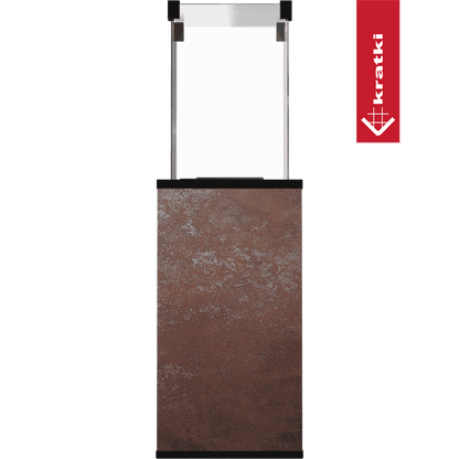Kratki Terrassenheizer Patio Mini Quarzsinter Oxide Moro manuelle Steuerung 8,2kW
