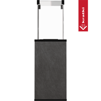 Kratki Terrassenheizer Patio Mini Quarzsinter Seta Liquorice manuelle Steuerung 8,2kW