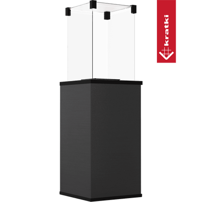 Kratki Terrassenheizer Patio Mini Quarzsinter Filo Pece manuelle Steuerung 8,2kW