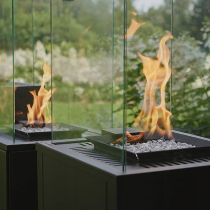 Kratki Terrassenheizer Patio Mini Quarzsinter Naturali Chiara manuelle Steuerung 8,2kW