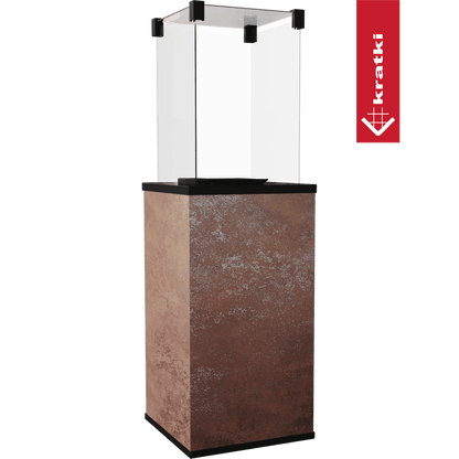 Kratki Terrassenheizer Patio Mini Quarzsinter Oxide Moro manuelle Steuerung 8,2kW