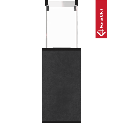 Kratki Terrassenheizer Patio Mini Quarzsinter Blend Nero manuelle Steuerung 8,2kW