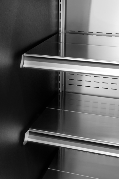 KBS Gastrotechnik Wandkühlregal Dilara 200 mit Schiebetüren selbstschließend