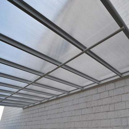 Home Deluxe Terrassenüberdachung SOLIS - 312 x 303 x cm Weiß