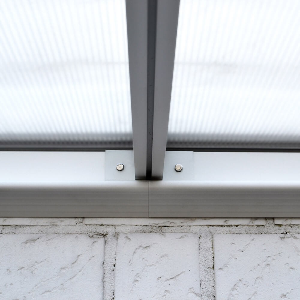 Home Deluxe Terrassenüberdachung SOLIS - 495 x 303 x cm Weiß