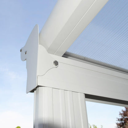 Home Deluxe Terrassenüberdachung SOLIS - 557 x 303 x cm Weiß