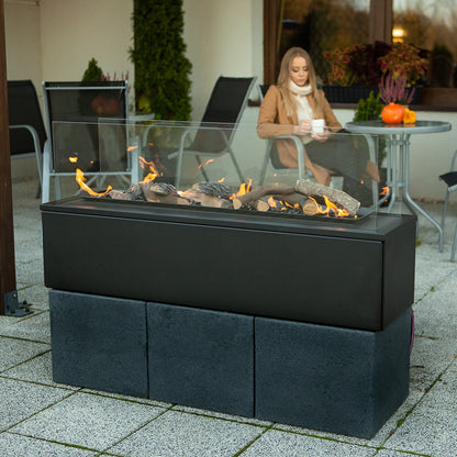 Kratki Terrassenheizer Patio Horizontal automatische Steuerung 17,5kW