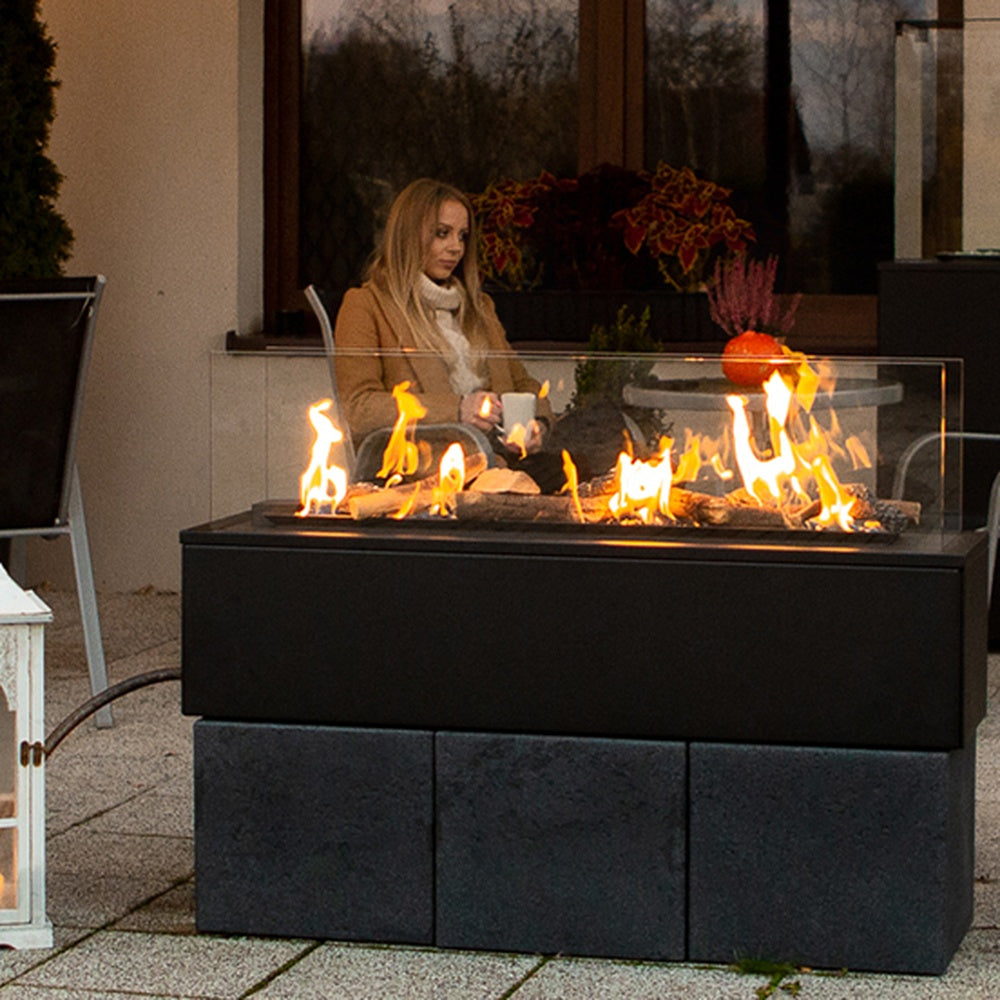Kratki Terrassenheizer Patio Horizontal manuelle Steuerung 17,5kW