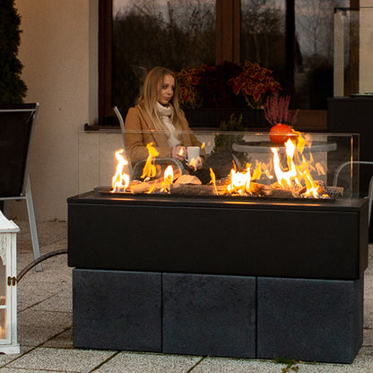 Kratki Terrassenheizer Patio Horizontal manuelle Steuerung 17,5kW