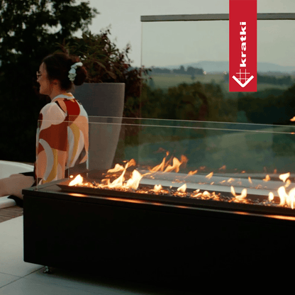 Kratki Terrassenheizer Patio Horizontal manuelle Steuerung 17,5kW