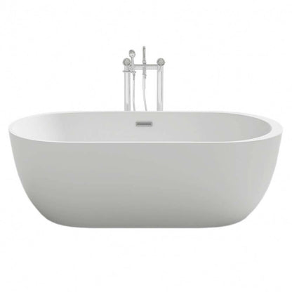 Home Deluxe Freistehende Badewanne CODO - 170 x 80 cm Weiß