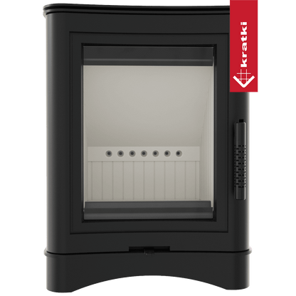 Kratki Kaminofen aus Stahl KRATKI K5 Ø 150 7 kW