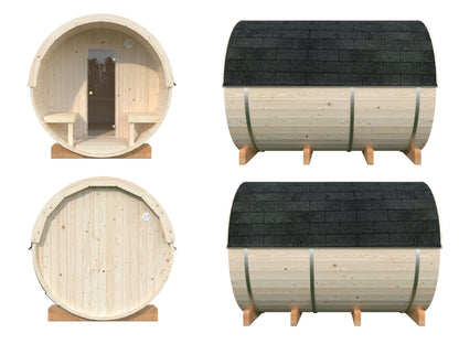 Palmako Anita 1,6+0,7 m2 - Naturbelassen