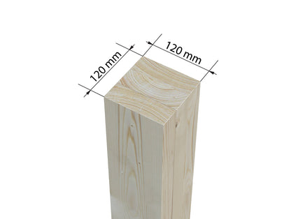 Palmako Bianca 24,9 m2 Set 515 Slide Plus - Hellbraun tauchgrundiert