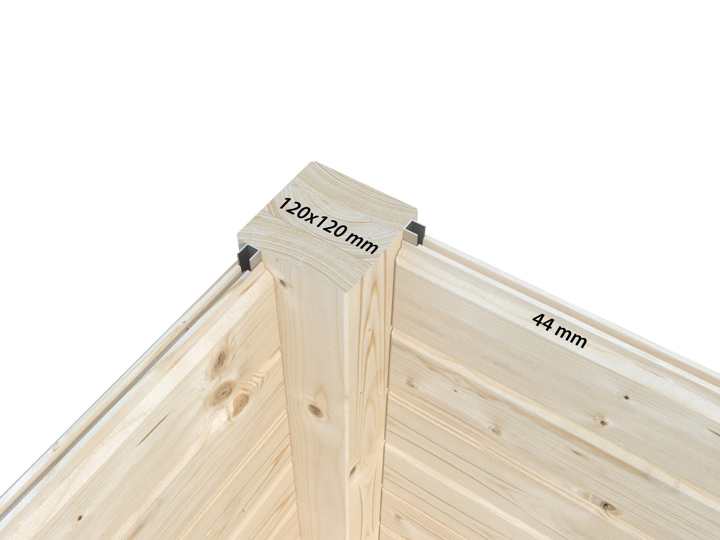 Palmako Serena 12,6 m2 Set 2 Slide Plus - Lackiert anthrazit RAL7016