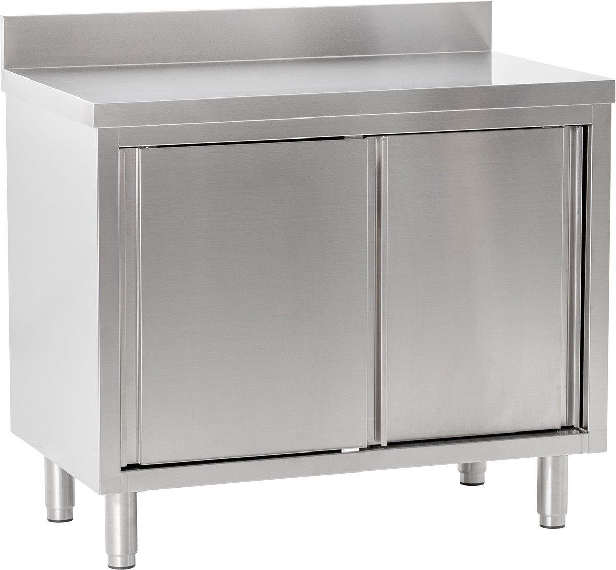 KBS Gastrotechnik Arbeitsschrank mit Aufkantung B 100cm x T 60cm
