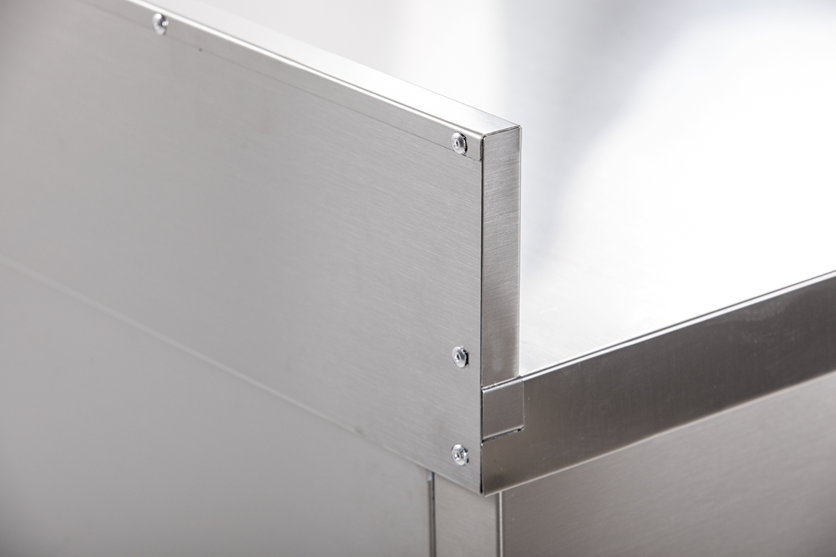 KBS Gastrotechnik Arbeitsschrank mit Aufkantung B 180cm x T 60cm