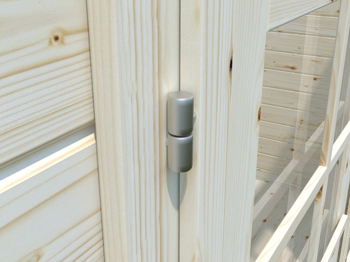 Palmako Ella 13,1 m2 - Hellbraun tauchgrundiert