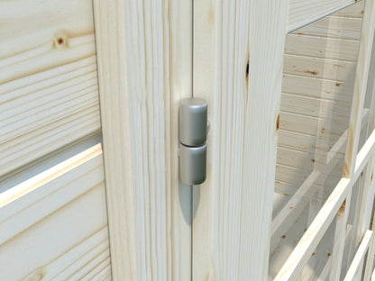 Palmako Ella 13,1+3,9 m2 - Transparent tauchgrundiert