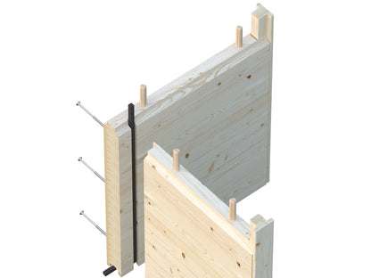 Palmako Grace Sauna 5,3 m2 - Naturbelassen