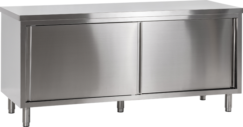 KBS Gastrotechnik Durchreicheschrank ohne Aufkantung B 140cm x T 60cm