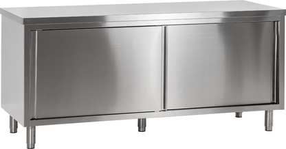 KBS Gastrotechnik Durchreicheschrank ohne Aufkantung B 140cm x T 60cm