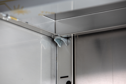 KBS Gastrotechnik Durchreicheschrank ohne Aufkantung B 200cm x T 60cm