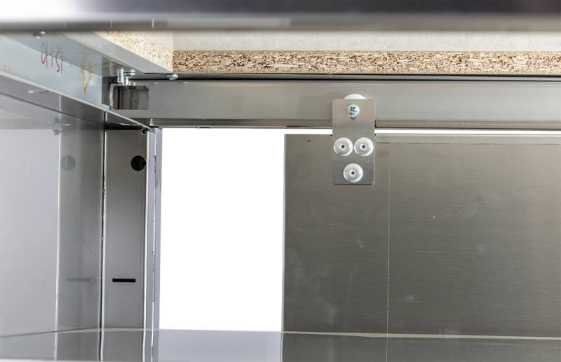 KBS Gastrotechnik Durchreicheschrank ohne Aufkantung B 100cm x T 60cm