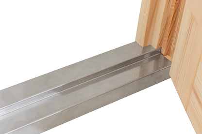 Palmako Grace 8,1+4,1 m2 - Lackiert dunkelgrau RAL7012 + anthrazit RAL7016