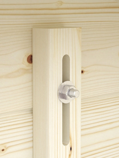 Palmako Ella 13,1+3,9 m2 - Naturbelassen
