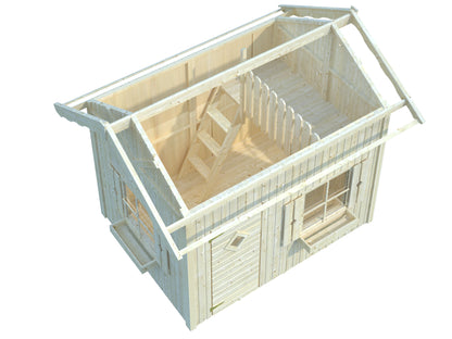 Palmako Grete 3,7 m2 - Naturbelassen