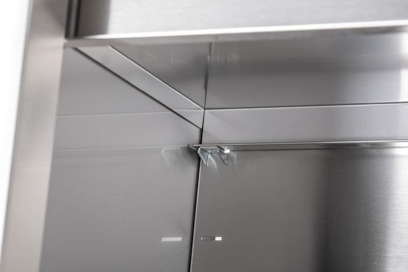 KBS Gastrotechnik Wandhängeschrank mit Schiebetüren B 100cm x H 80cm