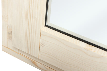 Palmako Claudia 14,2 m2 - Lackiert hellgrau RAL7042 + anthrazit RAL7016